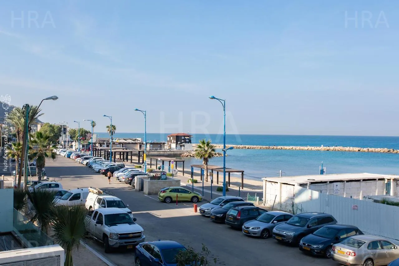 ハイファBat Galim Luxury Balcony Sea View Nearby The Beach For Doctor'Sアパートメント 0*, ハイファ イスラエル