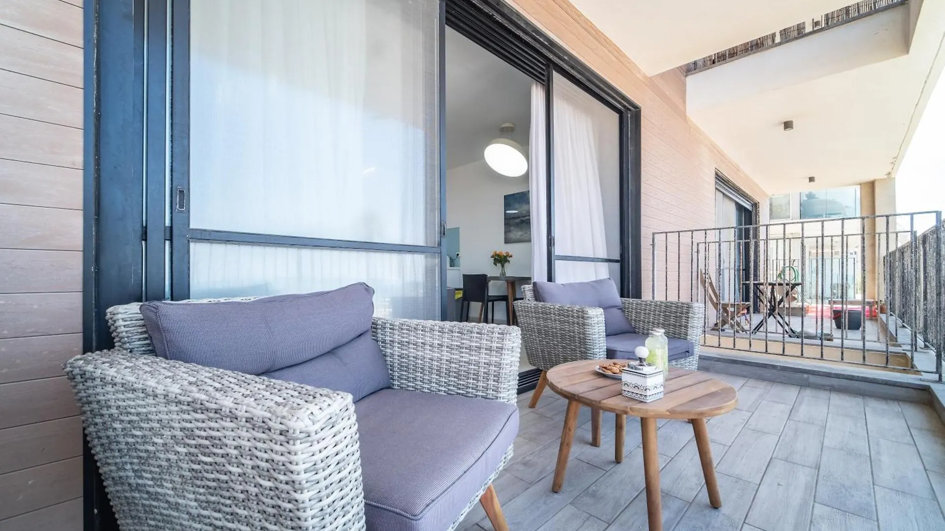 Bat Galim Full Sea View Balcony By Sea N' Rent Apartment Haifa Israel